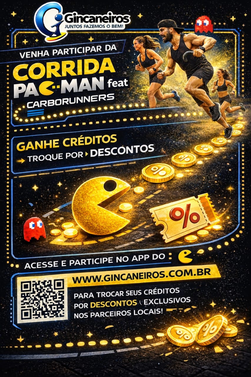 Exemplo de gincana interativa estilo Pacman